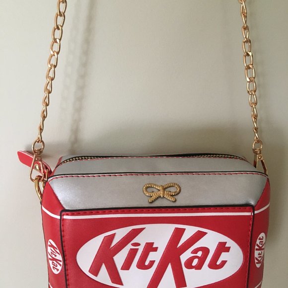 Kit Kat -Small Bag Shoulder/Cross Body Red, White - Picture 5 of 14